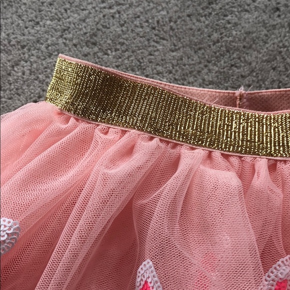 Adorable sequin embroidered tulle skirt - Picture 3 of 4